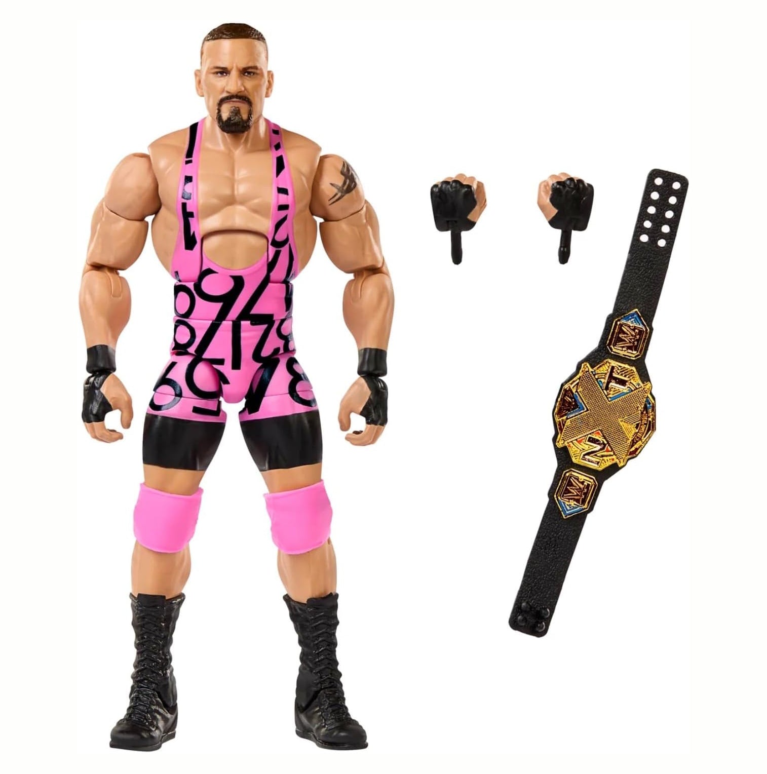 WWE Bron Breakker with Belt Mattel Elite Collection Greatest Hits Series 10 Wrestling Action Wrestler Figure