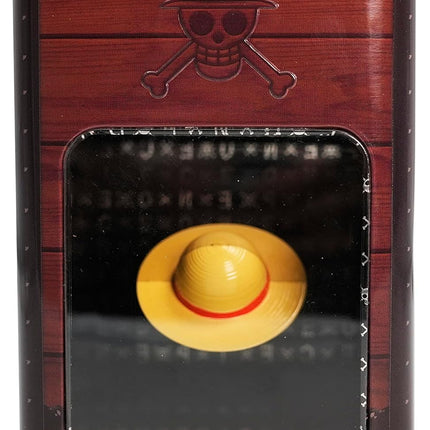 One Piece Strawhat Metal Coin Bank Ideal for Holding Coins and Cash