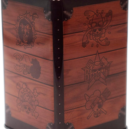 One Piece Strawhat Metal Coin Bank Ideal for Holding Coins and Cash