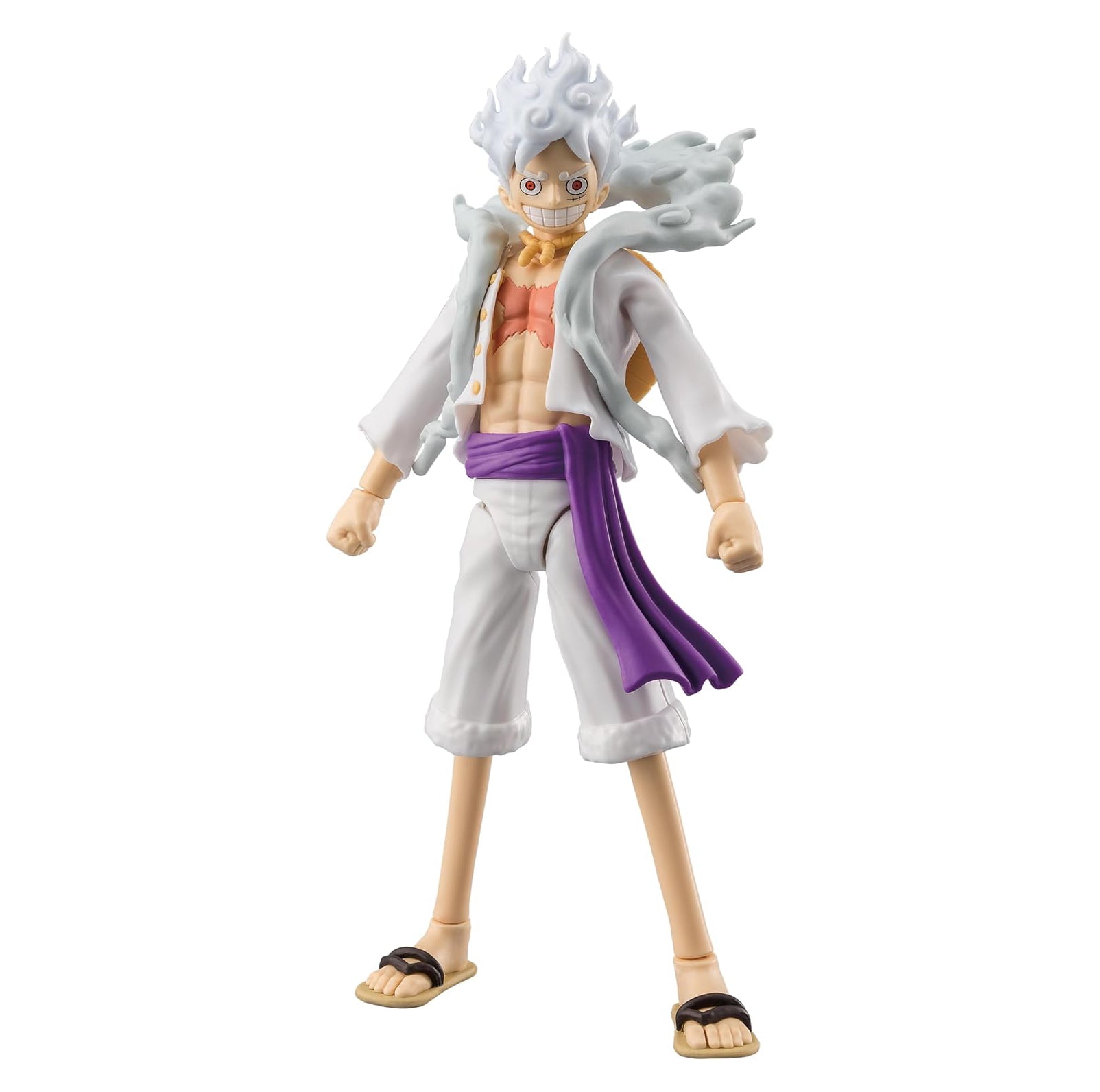 Anime Heroes One Piece Monkey D. Luffy "Gear 5" Action Figure