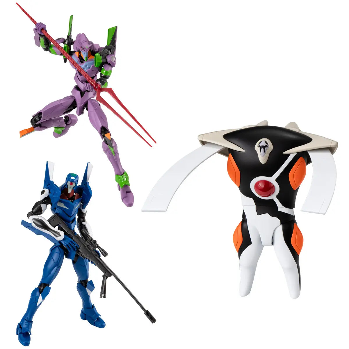 EVA-FRAME-DX02: Evangelion Figures