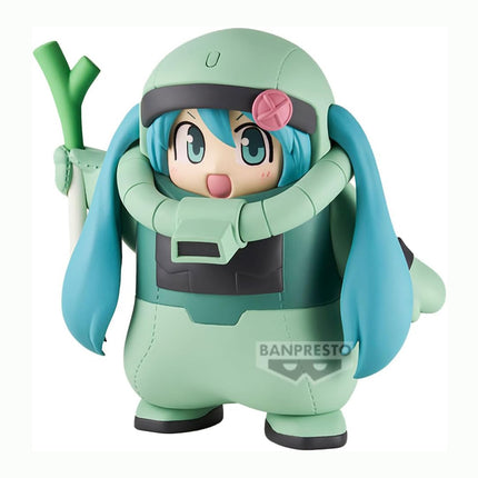 Banpresto - Gundam 45th x Hatsune Miku - Zaku Costume (Hatsune Miku Ver.) Figure
