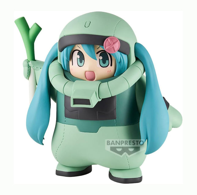 Banpresto - Gundam 45th x Hatsune Miku - Zaku Costume (Hatsune Miku Ver.) Figure