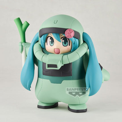 Banpresto - Gundam 45th x Hatsune Miku - Zaku Costume (Hatsune Miku Ver.) Figure