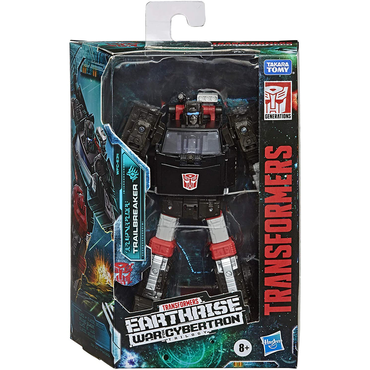 Transformers Toys Generations War for Cybertron: Earthrise Deluxe WFC-E34 Trailbreaker Action Figure
