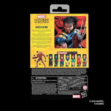 Marvel Legends Series (Ultimate) Wolverine, X-Men Comics Collectible 6-Inch Scale Action Figure