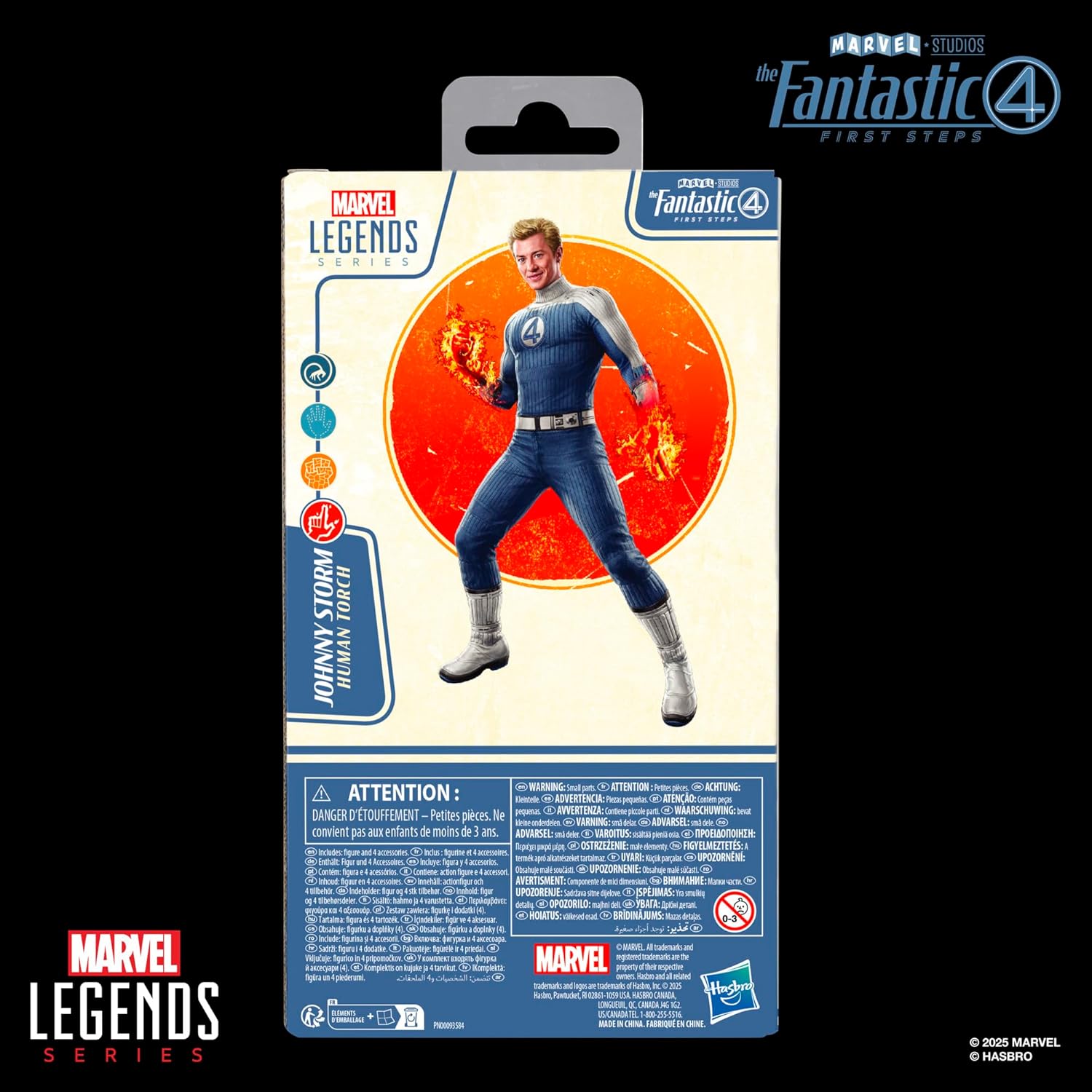 Marvel Legends The Fantastic Four: First Steps - Human Torch Action Figure