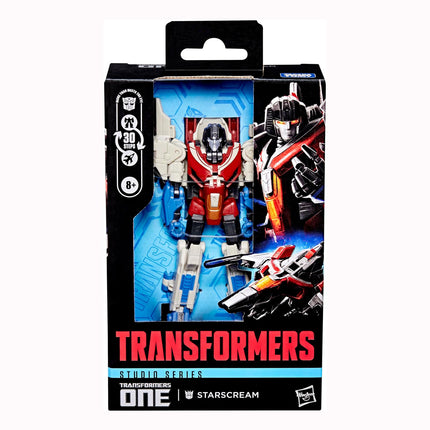 Transformers Studio Series Deluxe Class One Starscream, 4.5-inch Converting Action Figure