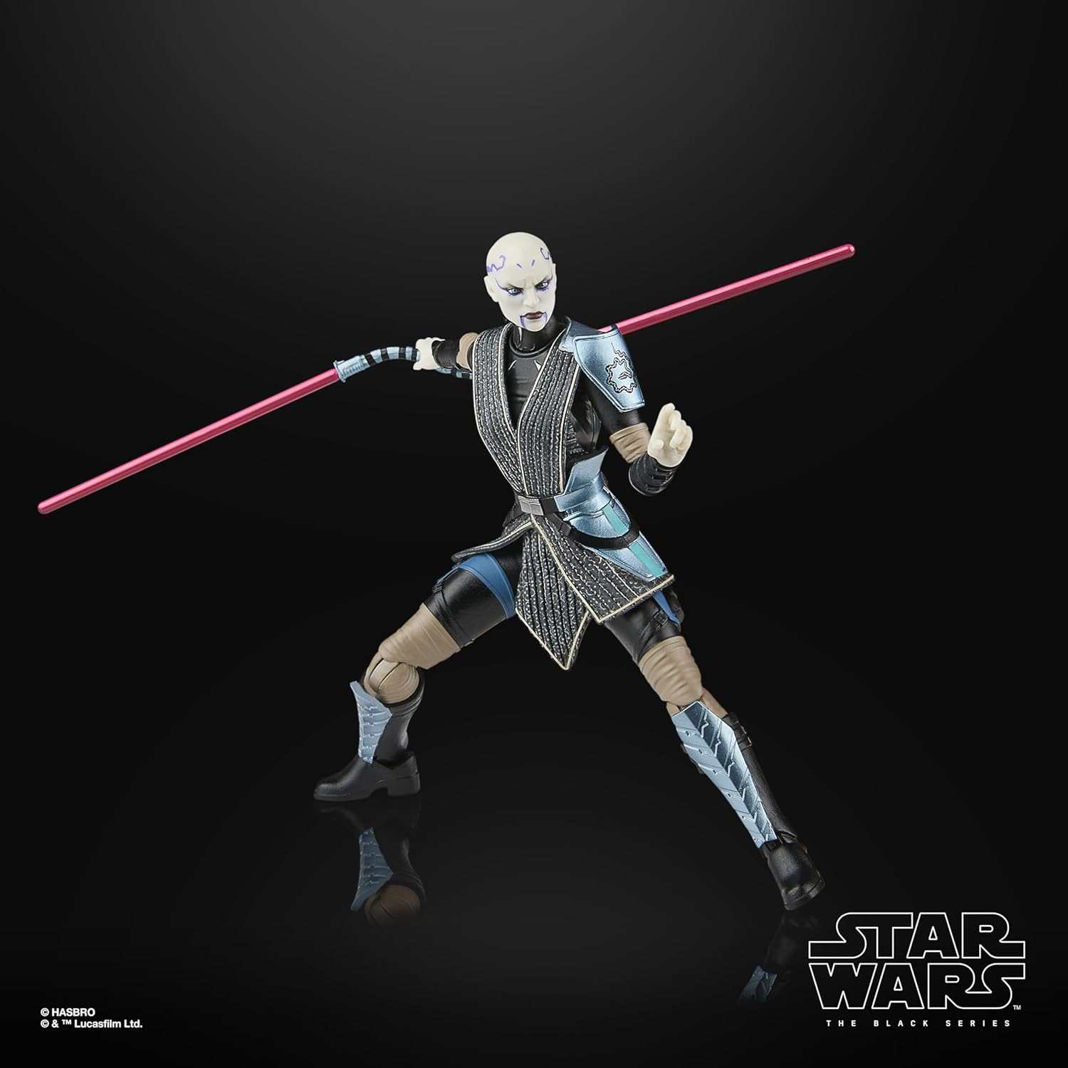STAR WARS The Black Series Asajj Ventress (Bounty Hunter), The Clone Wars Premium Collectible 6 Inch Action Figure