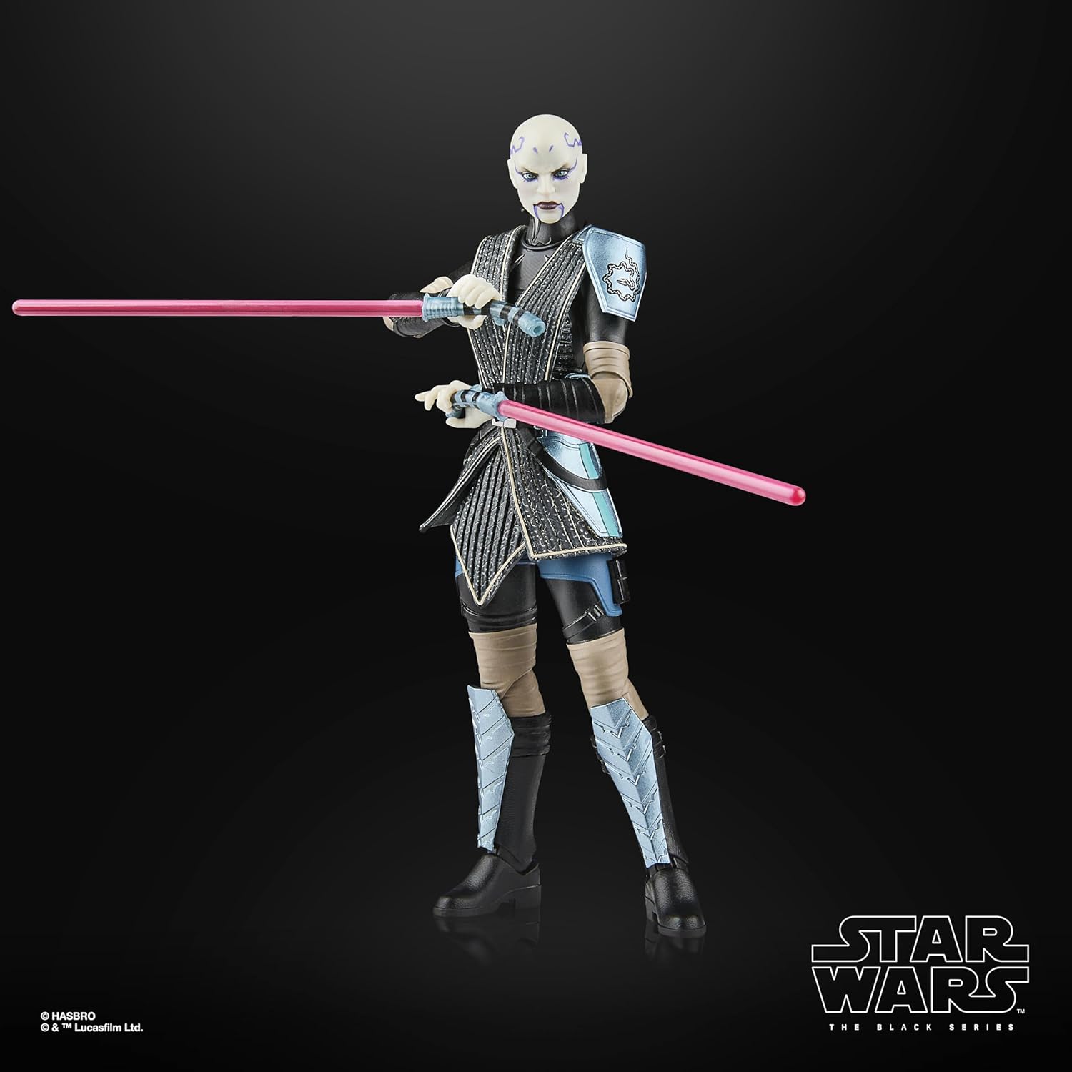 STAR WARS The Black Series Asajj Ventress (Bounty Hunter), The Clone Wars Premium Collectible 6 Inch Action Figure