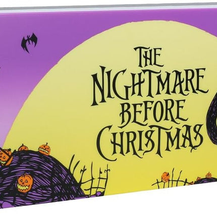 Nightmare Before Christmas Logo Light Jack Skellington and Sally