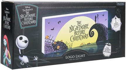Nightmare Before Christmas Logo Light Jack Skellington and Sally
