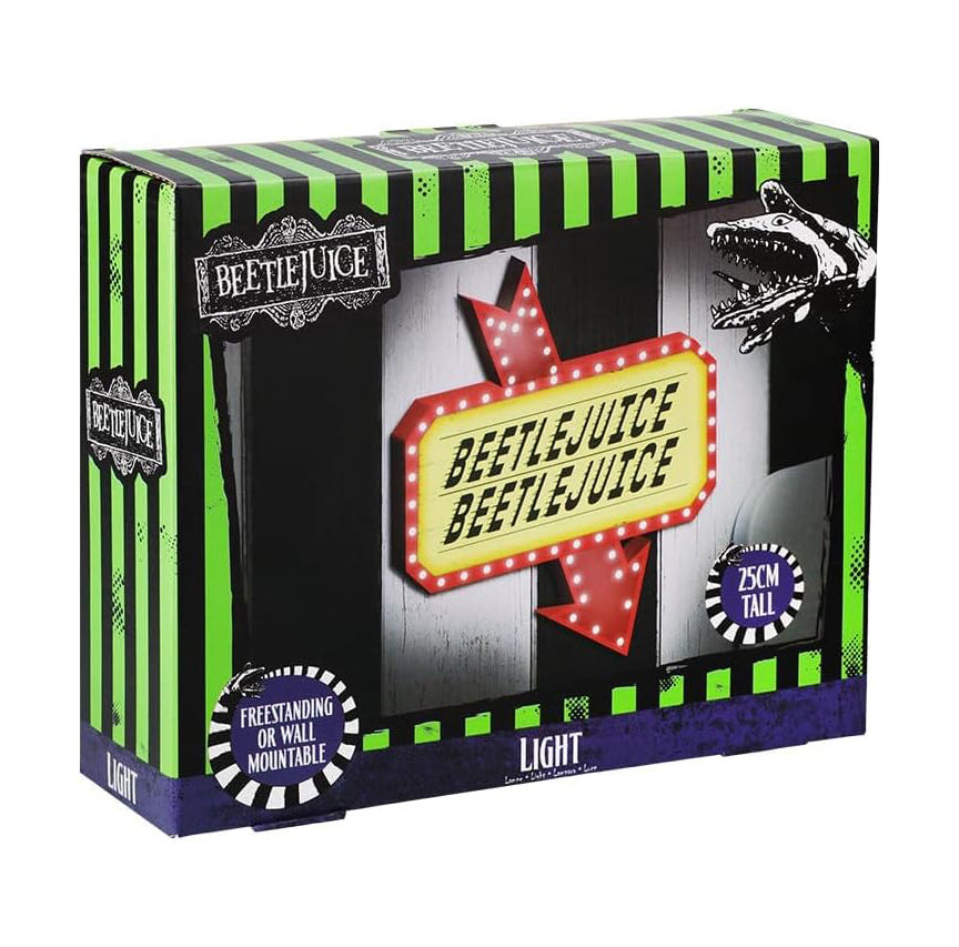 Paladone Beetlejuice Icon Accent Light - Officially Licensed Merchandise from Iconic Retro Horror Movie, Spooky Room Decor