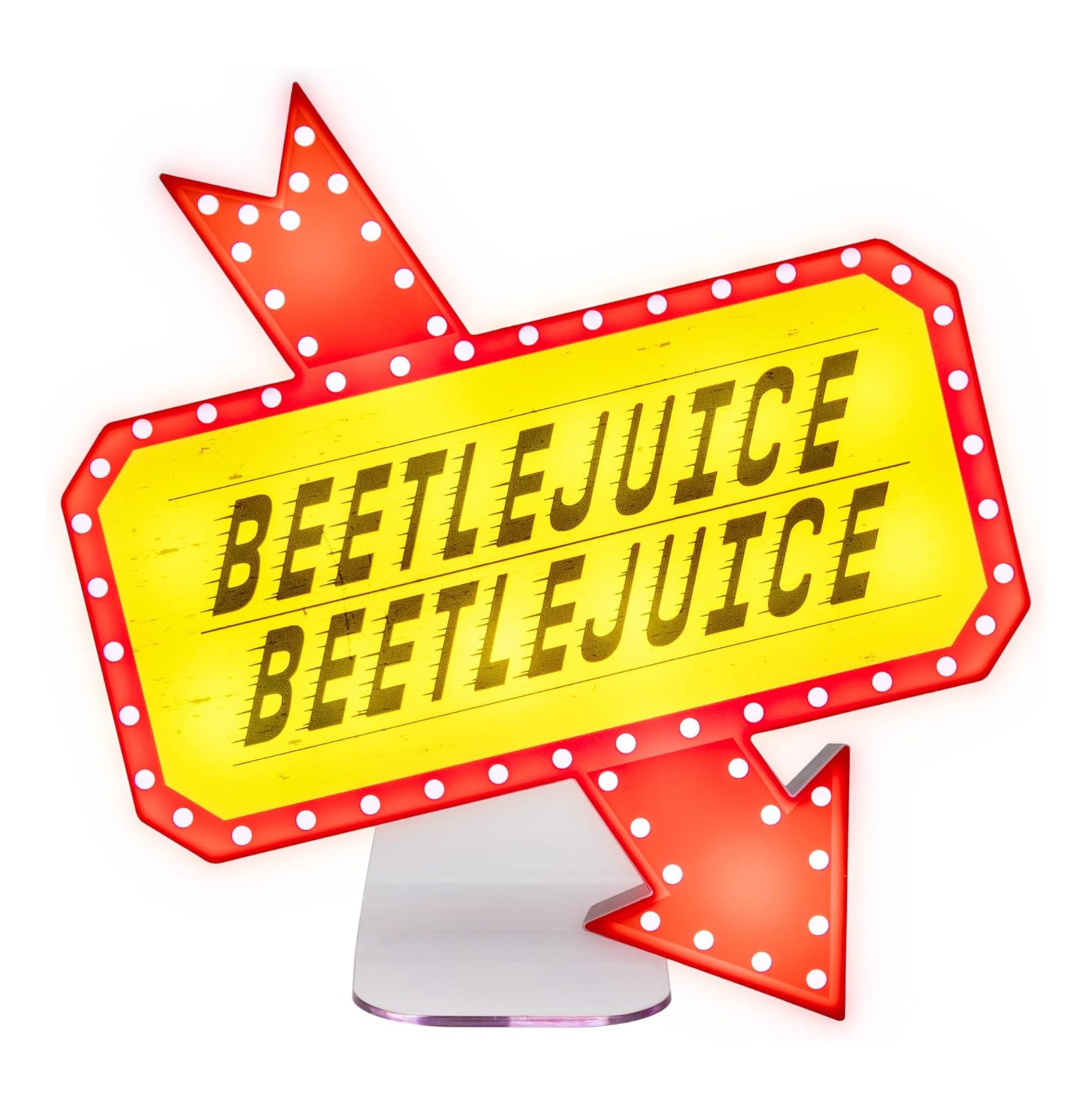 Paladone Beetlejuice Icon Accent Light - Officially Licensed Merchandise from Iconic Retro Horror Movie, Spooky Room Decor