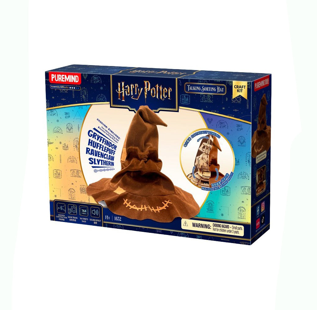 Harry Potter Model Kit Wooden Kit Scene Sorting Hat