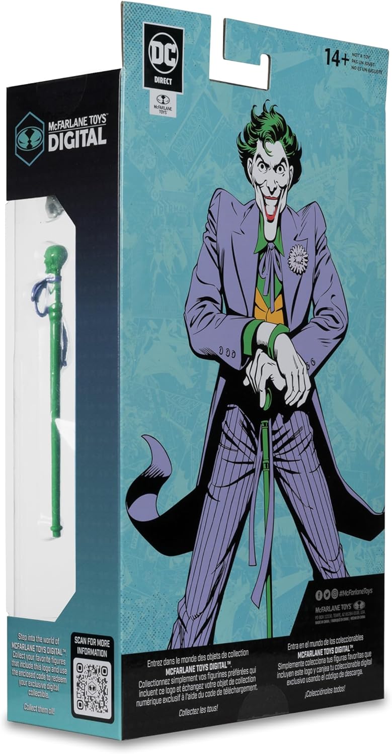 McFarlane Toys - DC Direct The Joker (DC: The Silver Age) 7in Action Figure