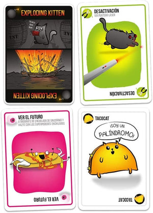 Exploding Kittens Original Edition - 2-5 Players - 15 Minutes of Play