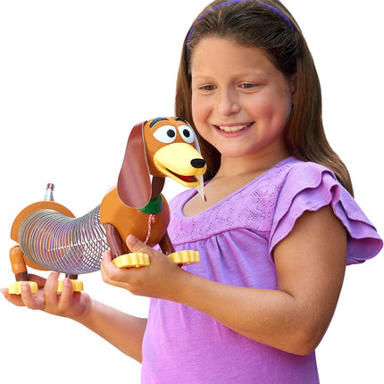 Retro Slinky Dog Pull Toy, Original Walking Spring Toy