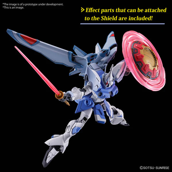 Bandai Hobby - 1/144 HG Gundam Seed Freedom, ZGMF-2027/A Gyan Storm (Agnes Giebenrath Custom) Model Kit