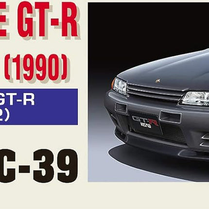 Hasegawa 1:24 Nissan Skyline GT-R Nismo (BNR32) (1990) Black Model Kit