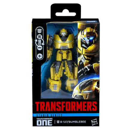 Transformers Toys Studio Series Deluxe Class One Bumblebee (B-127), 4.5-inch Converting Action Figure