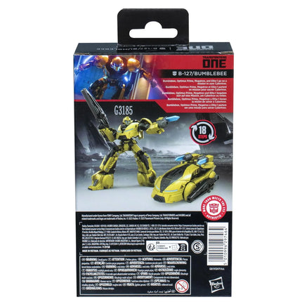 Transformers Toys Studio Series Deluxe Class One Bumblebee (B-127), 4.5-inch Converting Action Figure