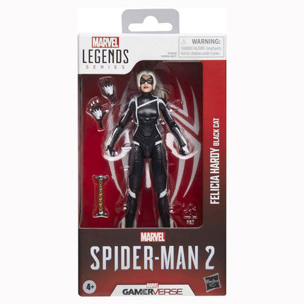 Marvel Legends Series Gamerverse Black Cat Felicia Hardy, Spider-Man 2 Video Game-Inspired Collectible 6 Inch Action Figure