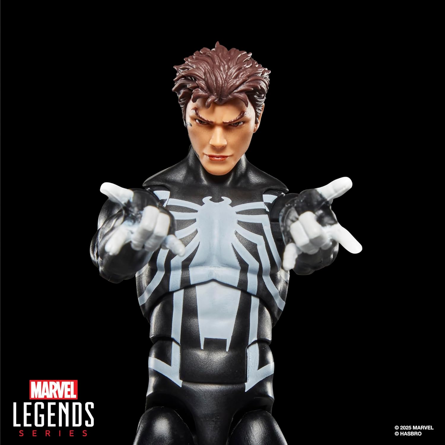 Marvel Legends Series Spider-Venom, Retro Cardback Spider-Man Comics Collectible 6-Inch Scale Action Figure