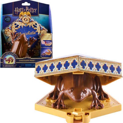 Wizarding World Harry Potter, Interactive Chocolate Frog Toy, Jumps & Leaps with Sound Effects