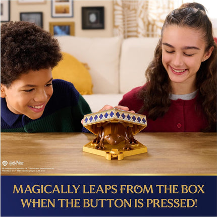 Wizarding World Harry Potter, Interactive Chocolate Frog Toy, Jumps & Leaps with Sound Effects