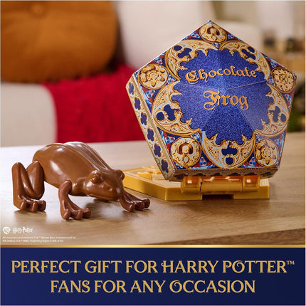 Wizarding World Harry Potter, Interactive Chocolate Frog Toy, Jumps & Leaps with Sound Effects