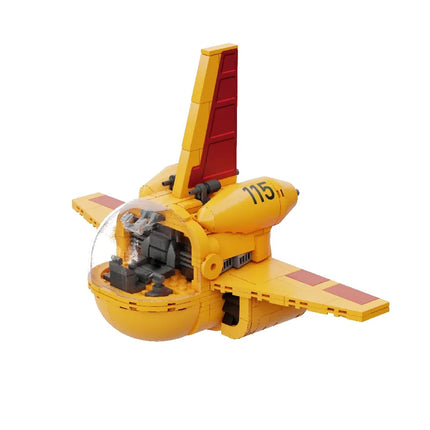 Dragon Ball - Yamcha Airplane Building Block Construction Set (390 Pieces)