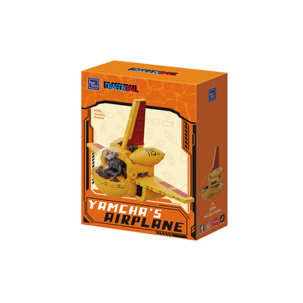 Dragon Ball - Yamcha Airplane Building Block Construction Set (390 Pieces)
