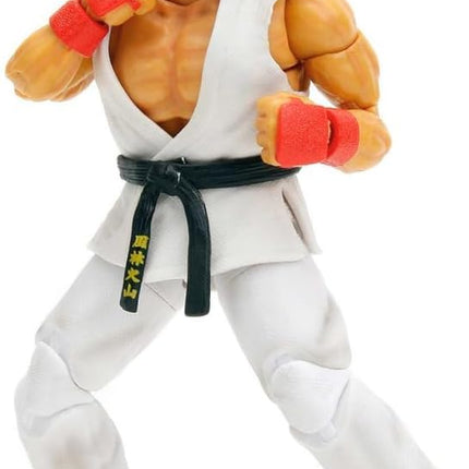 Jada Street Fighter II Ryu Deluxe Action Figure - 1:12 Scale Figure