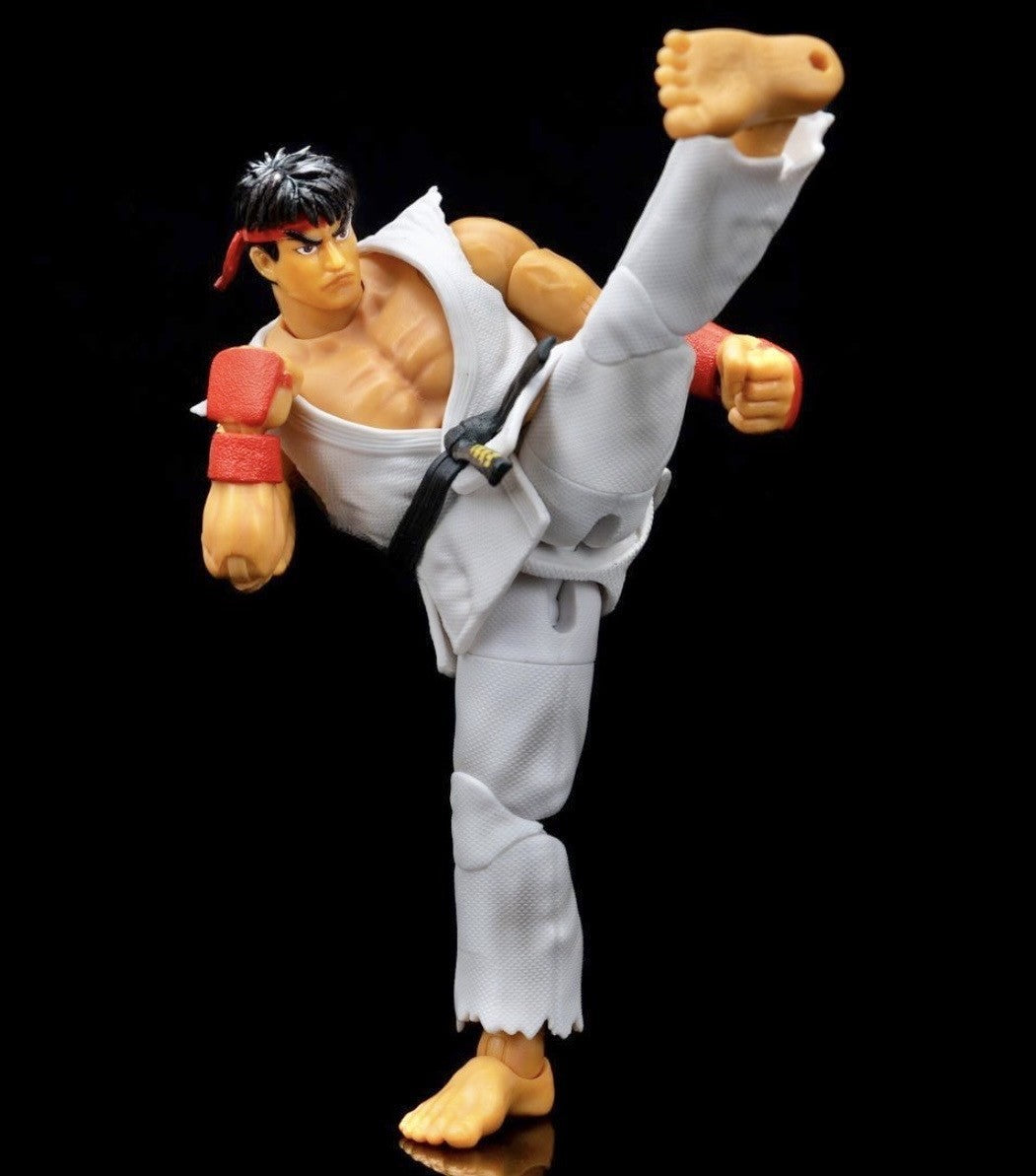 Jada Street Fighter II Ryu Deluxe Action Figure - 1:12 Scale Figure