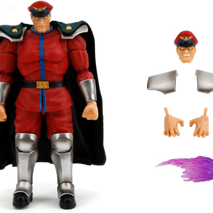Jada Toys – Street Fighter II M. Bison Action Figure - 1:12 Scale Collectible