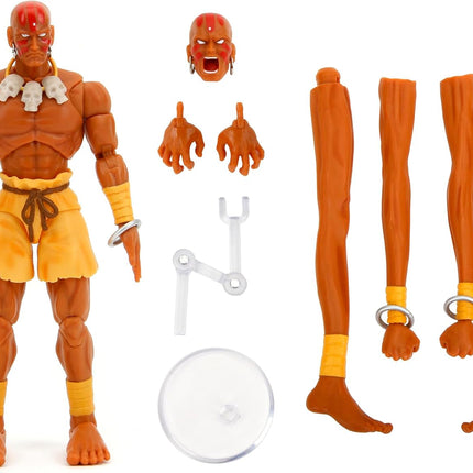 Jada Toys – Street Fighter II Dhalsim Action Figure - 1:12 Scale Collectible