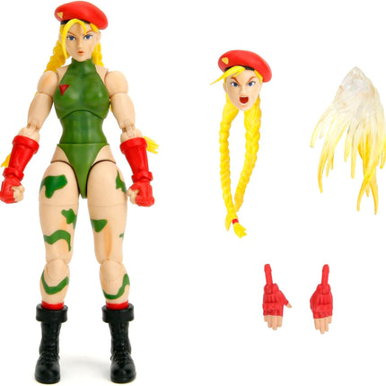 Jada Toys – Street Fighter II Cammy Action Figure - 1:12 Scale Collectible