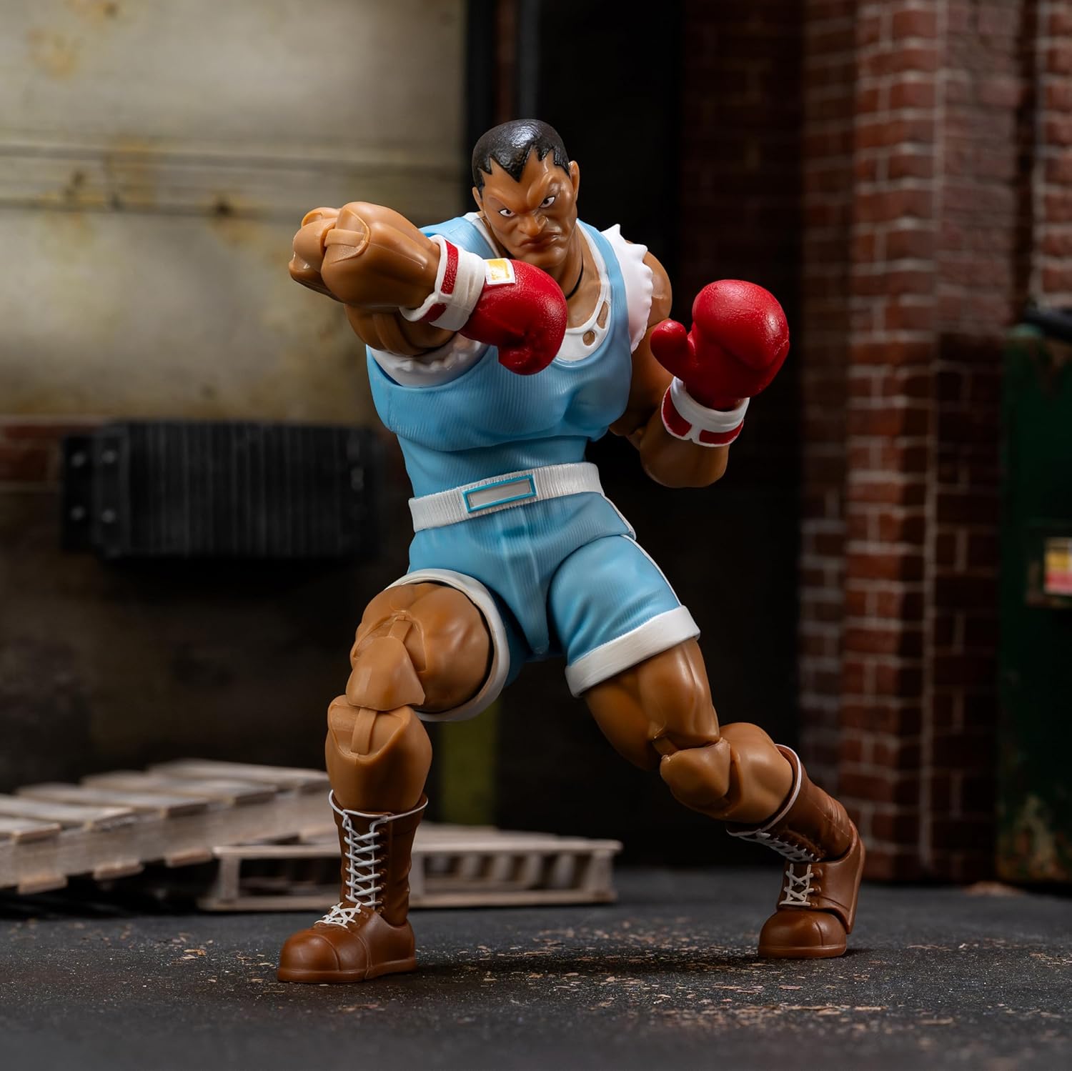 Jada Toys Street Fighter II Balrog Action Figure 1:12 Deluxe Scale 6" Tall