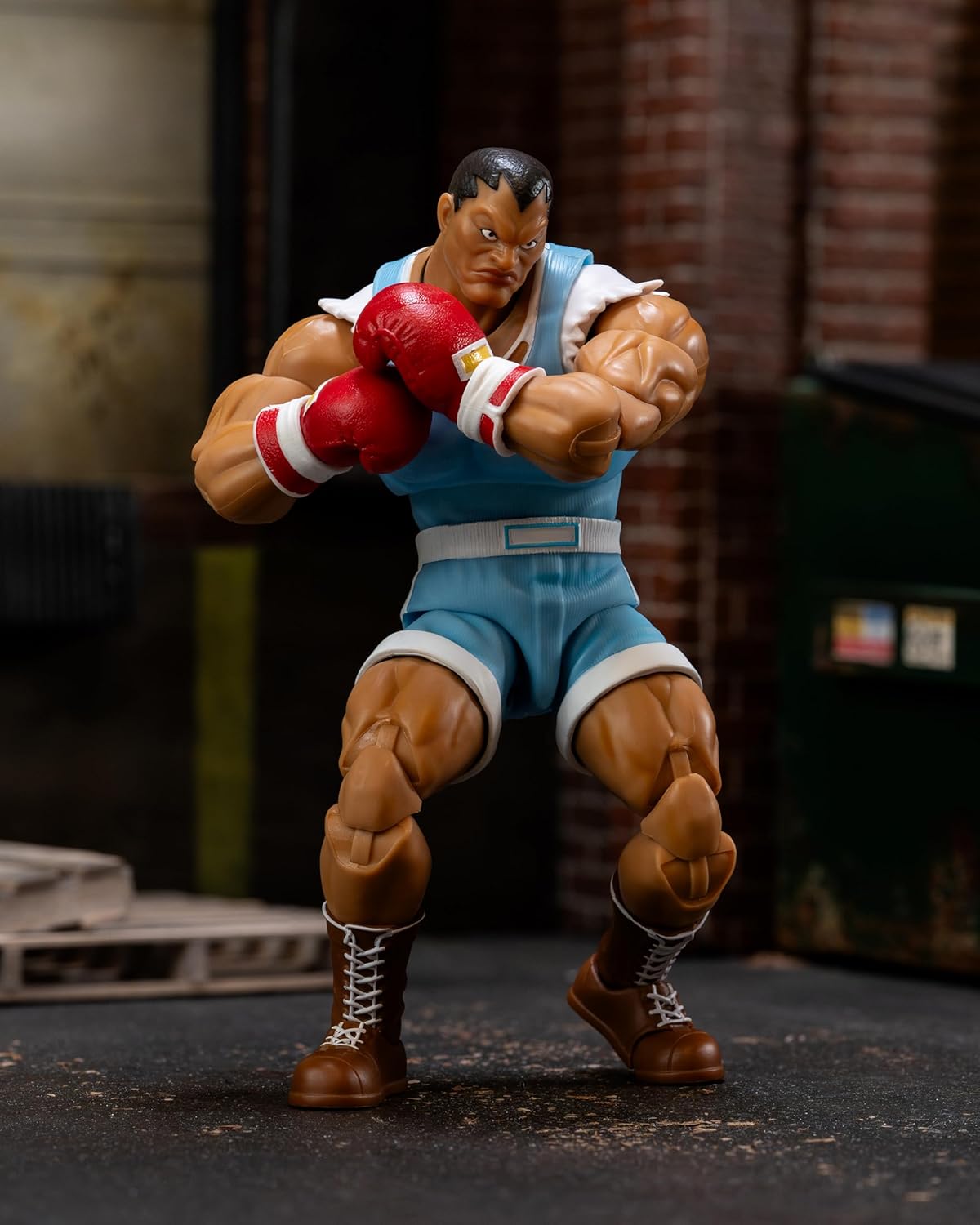 Jada Toys Street Fighter II Balrog Action Figure 1:12 Deluxe Scale 6" Tall