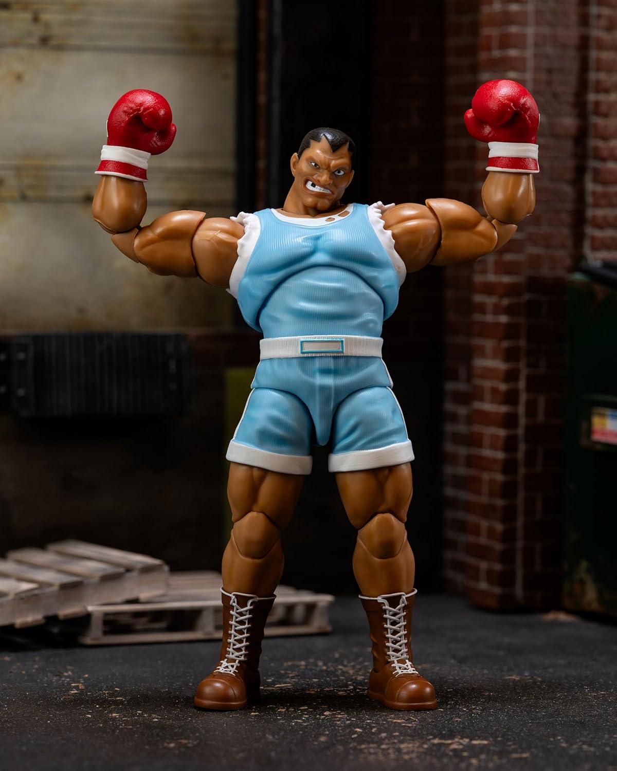 Jada Toys Street Fighter II Balrog Action Figure 1:12 Deluxe Scale 6" Tall