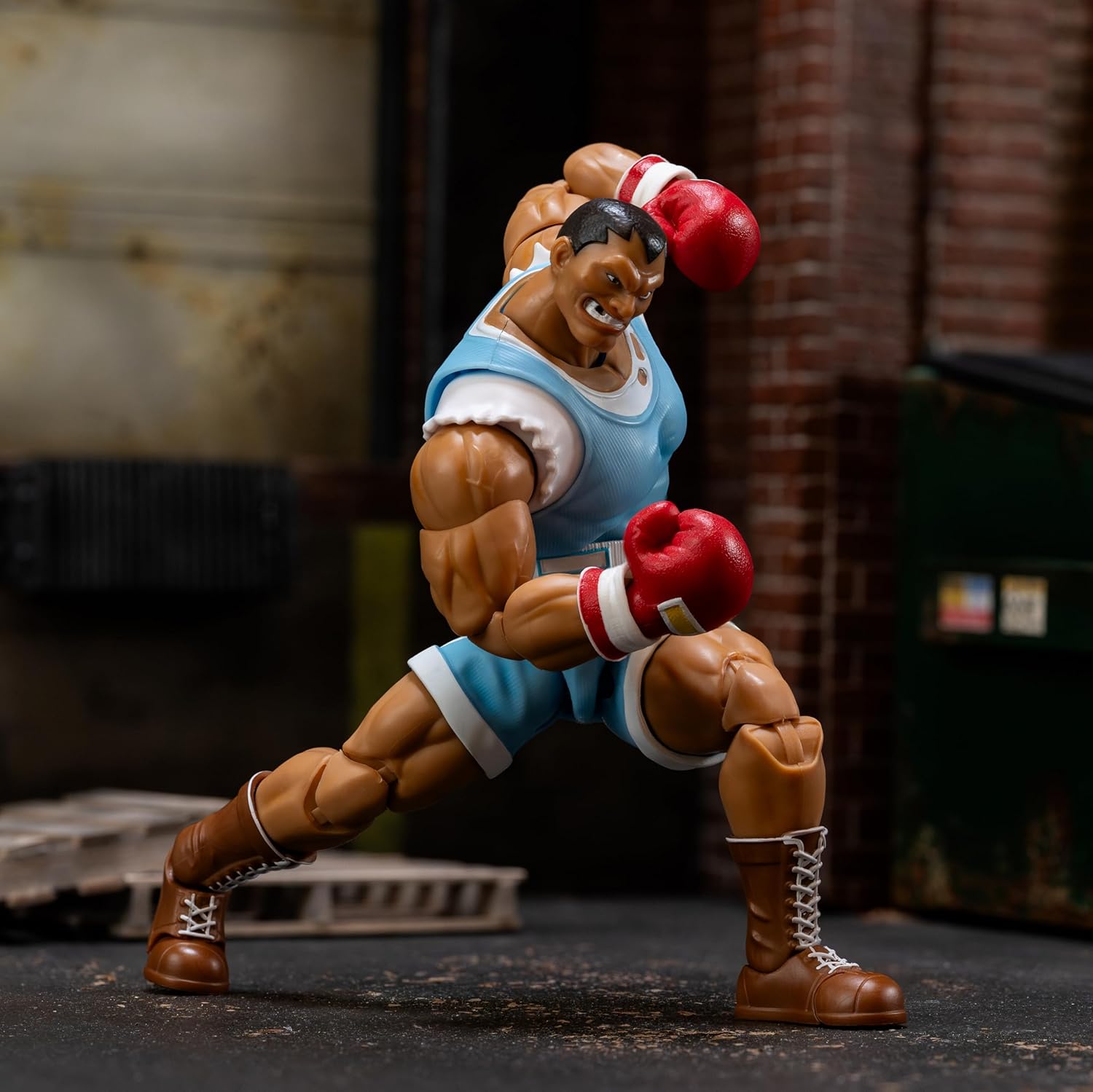 Jada Toys Street Fighter II Balrog Action Figure 1:12 Deluxe Scale 6" Tall
