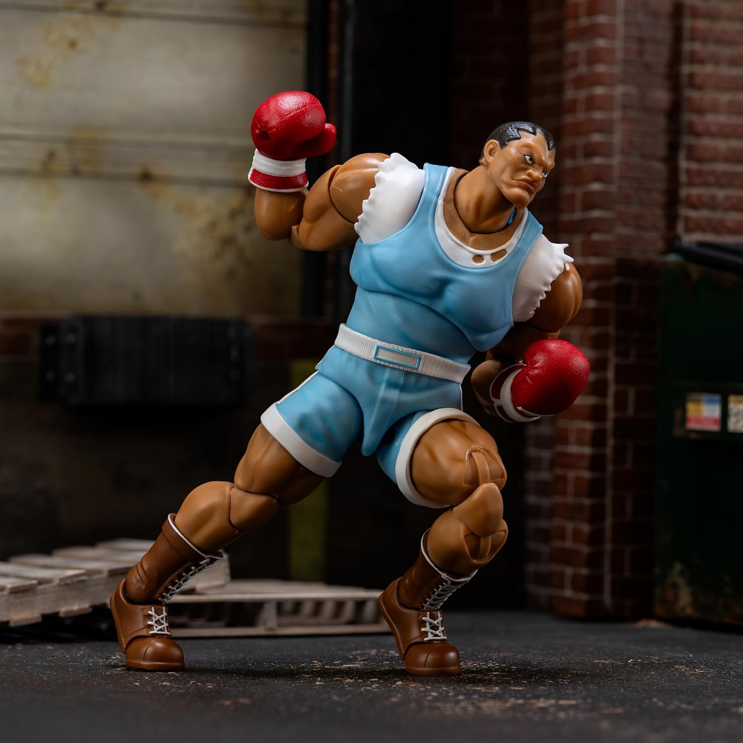Jada Toys Street Fighter II Balrog Action Figure 1:12 Deluxe Scale 6" Tall