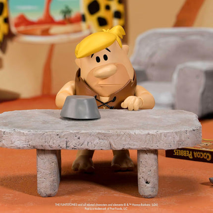 Jada Toys - Cocoa Pebbles Barney Rubble Action Figure Toys – 1:12 Scale – Fully Articulated – Retro Cartoon Collectible