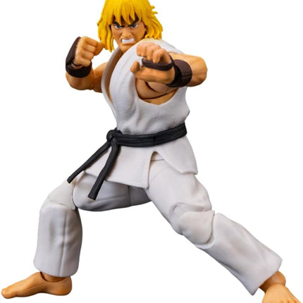 Jada Toys – Street Fighter II Ken Action Figure (Version 2 Exclusive) - 1:12 Scale Collectible