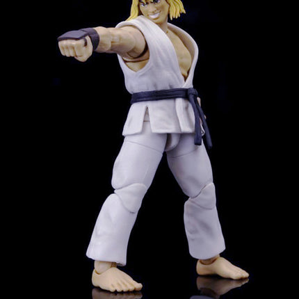 Jada Toys – Street Fighter II Ken Action Figure (Version 2 Exclusive) - 1:12 Scale Collectible