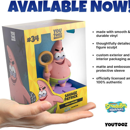 Youtooz - Spongebob Squarepants Savage Patrick 4.4" Collectible Figure