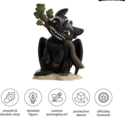 Youtooz - How to Train Your Dragon Toothless 5.1" Vinyl Collectible Figure