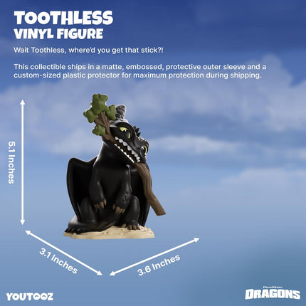 Youtooz - How to Train Your Dragon Toothless 5.1" Vinyl Collectible Figure