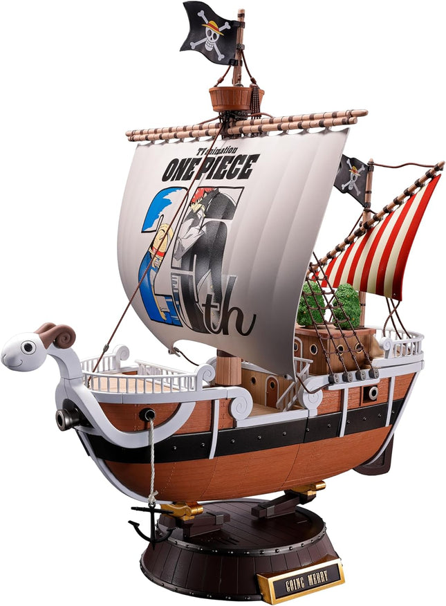 Tamashii Nations - One Piece - Going Merry - Animation 25th Anniversary Memorial Edition - Bandai Spirits Chogokin Vehicule